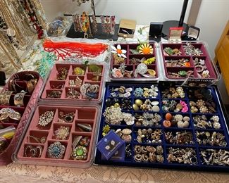 Vintage costume jewelry 