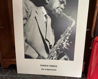 32A. charlie parker poster