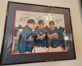 Braves Autographed photograph