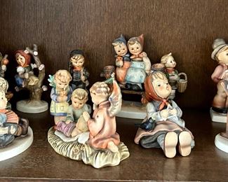 ASSORTED MJ HUMMEL FIGURINES