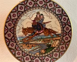 Russian Galleria Ceramica LE Wall Plates