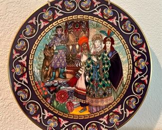 Russian Galleria Ceramica LE Wall Plates