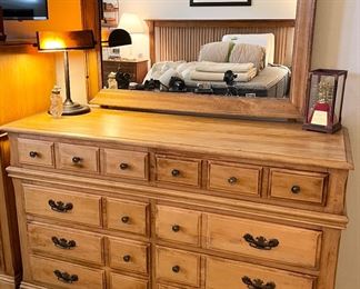 Dresser with mirror by Flanders