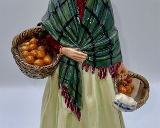 Royal Doulton " The Orange Lady" 