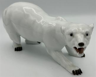 Vintage Porcelain Polar Bear 