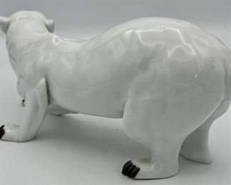 Vintage Porcelain Polar Bear 