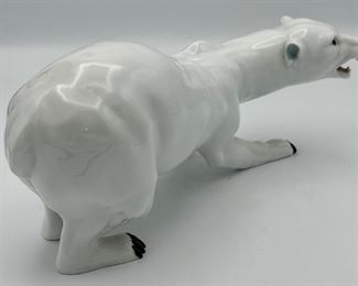 Vintage Porcelain Polar Bear 