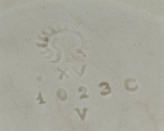 Absolutely Beautiful Antique Rookwood Tall Pottery Vellum Glaze  Vase Circa 1925 .  