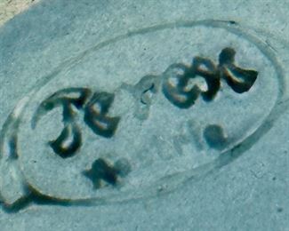 Austrian Art Nouveau "Holly" Porcelain Vase