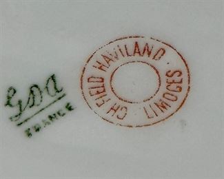 Vintage China and Limoges Salad Plates