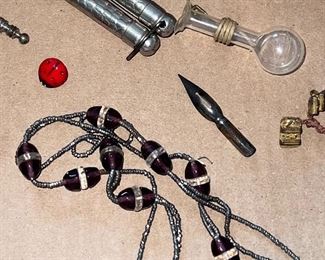 Small sample of Jewelry and various collectibles