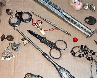 Small sample of Jewelry and various collectibles