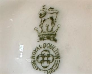 Beautiful Royal Doulton Vase with a pedestal base and fluted top.  Colors are absolutely vivid and in perfect condition.  Circa 1920's