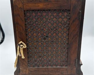 Antique Circa 1820's Arch-Haswell English Bracket Clock purchased in London from a clock dealer.  We have the original receipt for provenance.  Back View