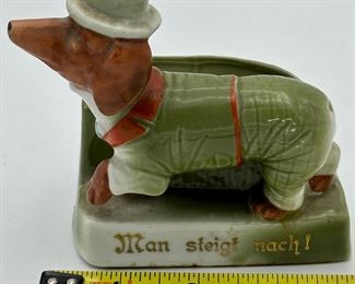 Vintage German Porcelain Dachshund