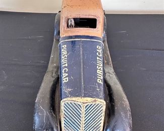 Louis Marx Vintage Tin Litho G-Man Pursuit Car