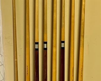 8' Professional Pool Table by Olhausen with Royal Blue Felt. Classic Oak, Leather Pockets, Cue Rack and Cues with all accessories including Cover.  We have a couple of companies that  can move this for you.