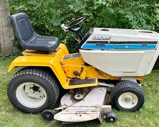 Cub Cadet Hydro (Hydraulics) 1811 with Snow Plow and Accessories in working condition.  