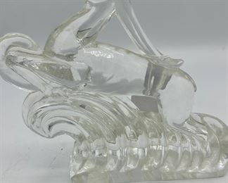 Steuben Crystal Glass Bookend (Only One) 