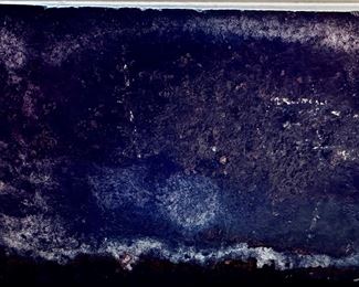 Cast Iron Signal Cannon. View of Bottom