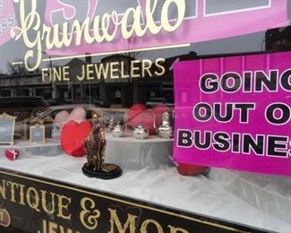 Grunwald Fine Jewelers closed their business in 2012 after 38 years.  We are so fortunate to be able to provide this Estate Sale.  It is truly one of a kind.