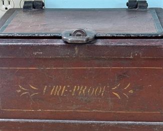 Wells Fargo Cast Iron Strong Box
