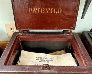 Wells Fargo Cast Iron Strong Box