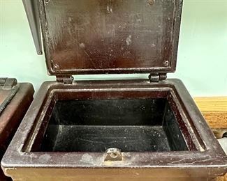 Cast Iron Strong Box Circa 1850's