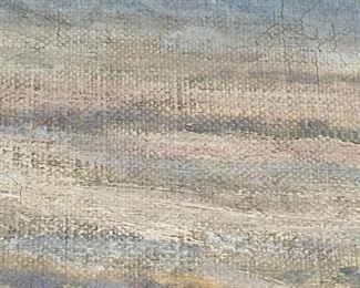 Wallace L  Dewolf Original Oil Painting 1924