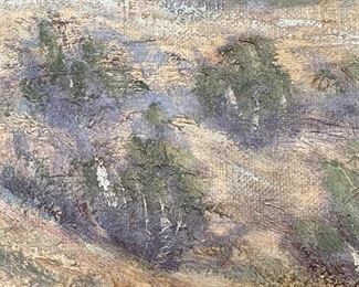 Wallace L  Dewolf Original Oil Painting 1924