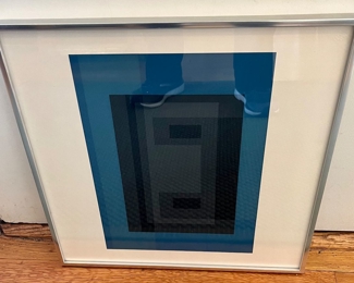 Josef Albers with documentation