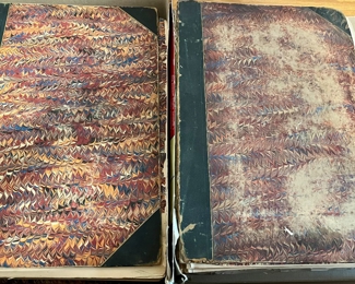 Bounds copies of 19th c Harper's Weekly