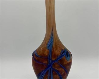 Art Nouveau Glass Vase