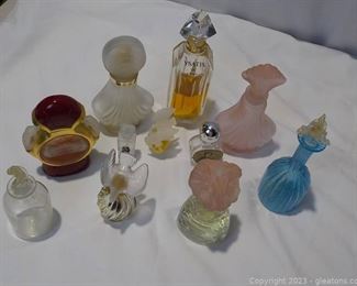 Delightful Group of Perfumes and Perfume Bottles