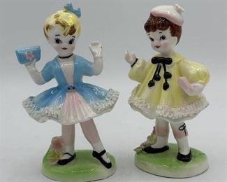 Sherrie and Nancy Girl Figurines