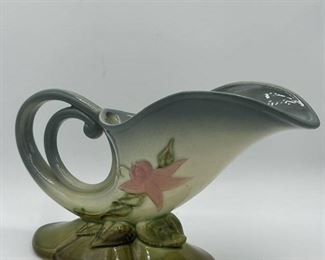 Vintage Hull Pottery Cornucopia Woodland Wildflower Horn of Plenty