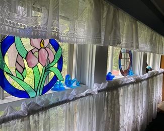 Stained glass needs a PR firm. It sounds too dirty to be so beautiful.