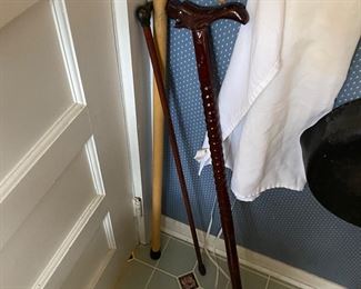 A couple of choice canes.