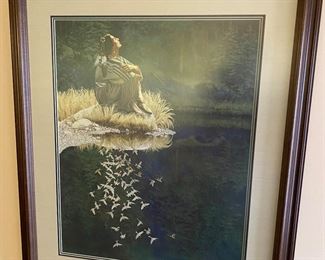 Bev Doolittle. Let My Spirit Soar. Limited Edition Print. 727/1500