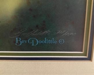 Bev Doolittle "Let My Spirit Soar" Limited edition signed print. 727/1500