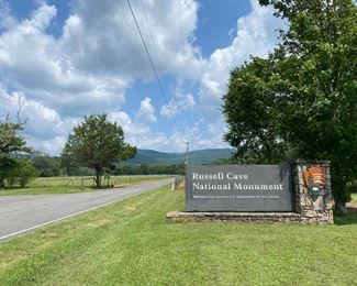 Take a few extra minutes to make the trip to Russell Cave! Absolutely amazing history right here in Alabama. That country road to get there is also a gorgeous drive.