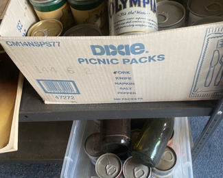 I once bought 9000 beer cans from a man in Trenton, GA.