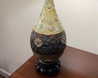 Amazing green lamp pair.