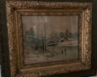 Super old art and frames.