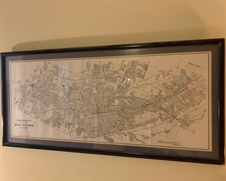 Old Birmingham map.