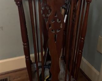 Umbrella stand.