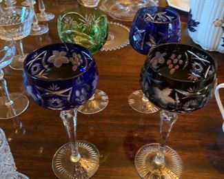 German wine glasses.