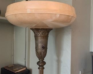 Super cool art deco lamp.