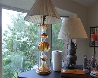 Murano glass single lamp
