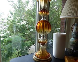 Murano glass single lamp